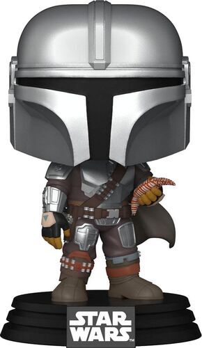 STAR WARS EL LIBRO DE BOBA FETT FIGURA POP! TV VINYL MANDO CON BOLSA 9 CM