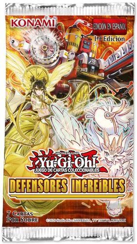 YU-GI-OH DEFENSORES INCREIBLES SOBRE