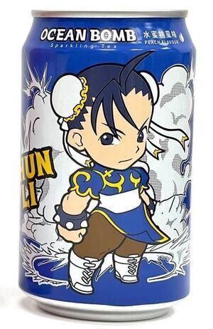 OCEAN BOMB & STREET FIGHTER - SABOR A MELOCOTN (CHUN-LI) 330 ML