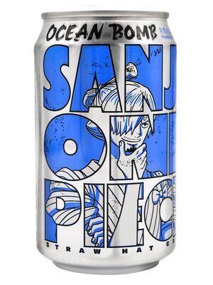 OCEAN BOMB & ONE PIECE - SABOR A FRUTAS TROPICALES (SANJI) 330 ML