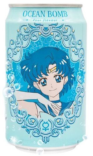 OCEAN BOMB & SAILOR MOON - SABOR PERA (AMI MIZUNO/ SAILOR MERCURY) 330 ML