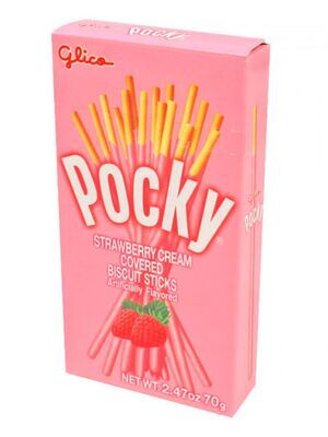 PALITOS POCKY DE GALLETA SABOR FRESA