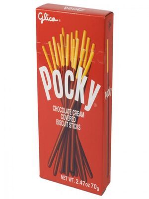 PALITOS POCKY DE GALLETA CON CHOCOLATE