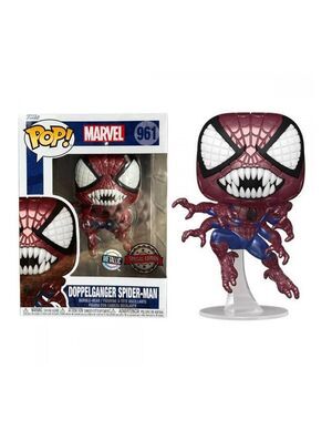 MARVEL POP! FIGURA 9 CM DOPPELGANGER SPIDER-MAN METALIC SPECIAL EDITION F-961