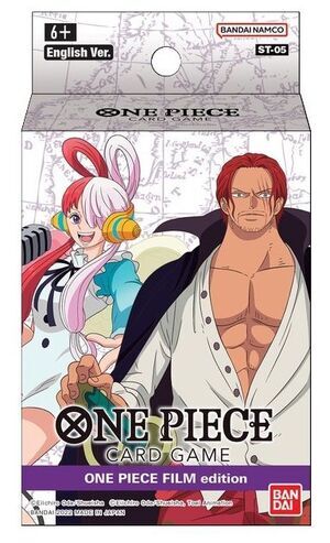 ONE PIECE CARD GAME STARTER DECK ST05 FILM EDITION (INGLS)