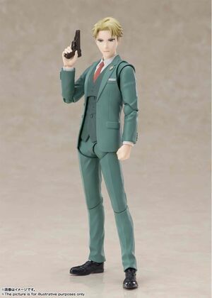 SPY X FAMILY SH FIGUARTS FIGURA 17 CM LOID FORGER