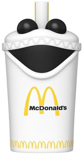 MCDONALDS FIGURA POP! AD ICONS VINYL DRINK CUP 9 CM