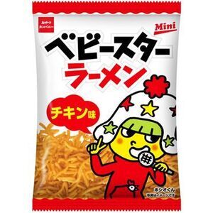 SNACK BABYSTAR SABOR A RAMEN DE POLLO 23G