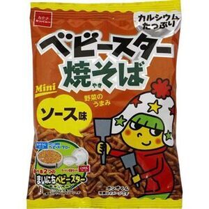 SNACK BABYSTAR SABOR A RAMEN YAKISOBA 22G