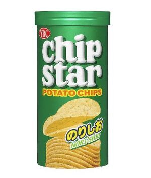 YBC SNACK DE PATATAS CHIPSTAR SABOR A SAL Y ALGAS NORI 50G