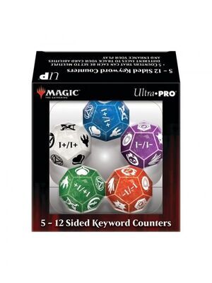 MAGIC THE GATHERING KEYWORD COUNTERS 12 SIDED ULTRA PRO