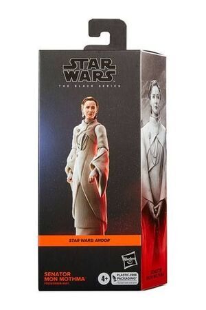 STAR WARS ANDOR FIGURA 15 CM THE BLACK SERIES SENADORA MON MOTHMA