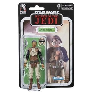 STAR WARS EL RETORNO DEL JEDI FIG 15 CM LANDO CALRISSIAN SKIFF GUARD 40 ANIV COLECCION VINTAGE