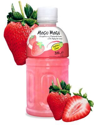 MOGU MOGU FRESA CON NATA DE COCO 320 ML