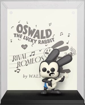 DISNEY'S 100TH POP! ART COVER VINYL FIGURA OSWALD 9 CM