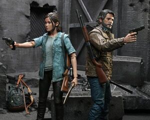 THE LAST OF US 2 PACK FIGURAS 18 CM JOEL & ELLIE