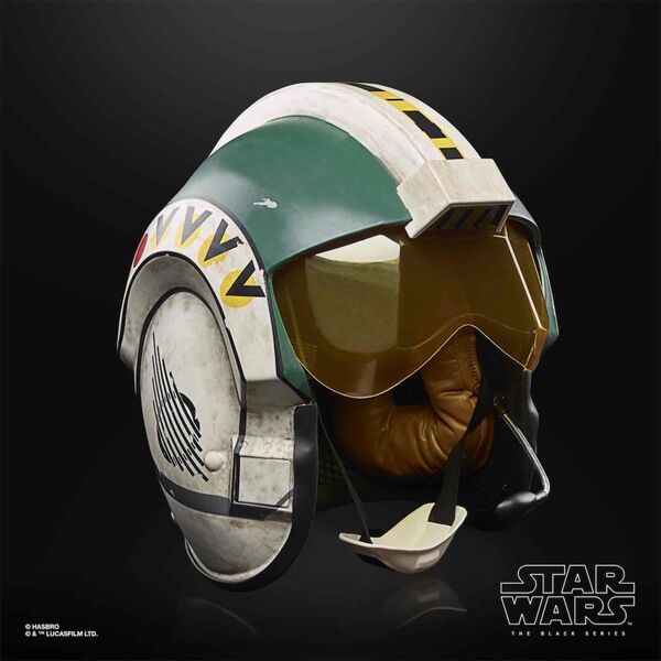 WEDGE ANTILLES BATTLE SIMULATION CASCO REPLICA ESCALA 1:1 BLACK SERIES STAR WARS