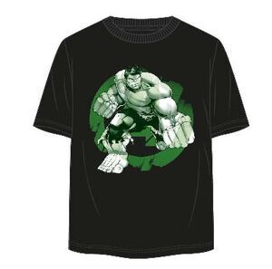 HULK CAMISETA NEGRA MARVEL MOVIE S