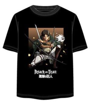 ATAQUE A LOS TITANES TEMP 3 CAMISETA EREN S 