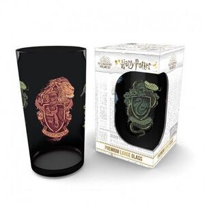 HARRY POTTER VASO GRANDE 400ML ESCUDO DE ANIMALES