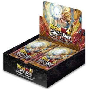 DRAGON BALL TCG BOOSTER 20 ZENKAI SERIES 03 (INGLES) SOBRES