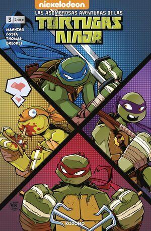 LAS ASOMBROSAS AVENTURAS DE LAS TORTUGAS NINJA #03 (ED KODOMO)