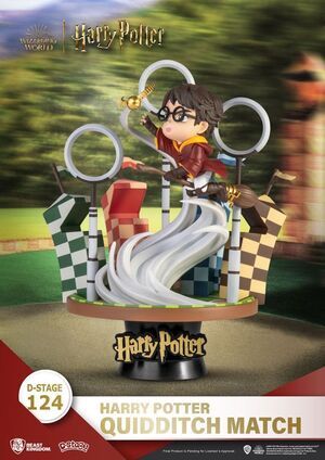 HARRY POTTER DIORAMA PVC D-STAGE QUIDDITCH MATCH 16 CM