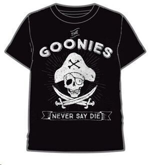 THE GOONIES CAMISETA NEVER SAY DIE L