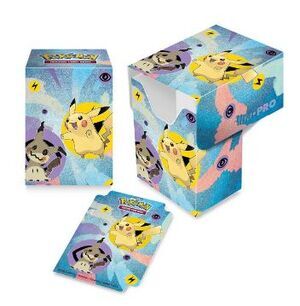 POKEMON JCC CAJA DE MAZO DECK BOX PIKACHU & MIMIKYU