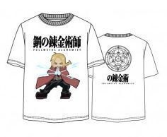 FULLMETAL ALCHEMIST CAMISETA BLANCA EDWARD ELRIC T-S