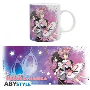 PUELLA MAGI MADOKA MAGICA TAZA 320 ML MADOKA & HOMURA