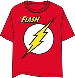 FLASH CAMISETA ROJA CHICO LOGO T-M                                         