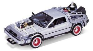 REGRESO AL FUTURO 3 REPLICA VEHICULO DIECAST MODEL 1/24 '81 DELOREAN       