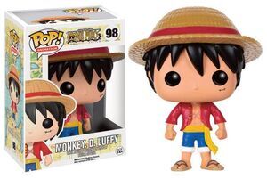 ONE PIECE FIGURA 9 CM MONKEY D. LUFFY VINYL POP                            