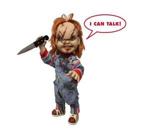 CHUCKY EL MUECO DIABOLICO - PARLANTE 38 CM                    