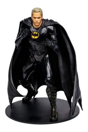 DC THE FLASH MOVIE ESTATUA BATMAN MULTIVERSE UNMASKED (GOLD LABEL) 30 CM