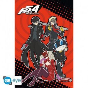 POSTER PERSONA 5 PHANTOM THIEVES ROLLO FILMADO 91;5X61