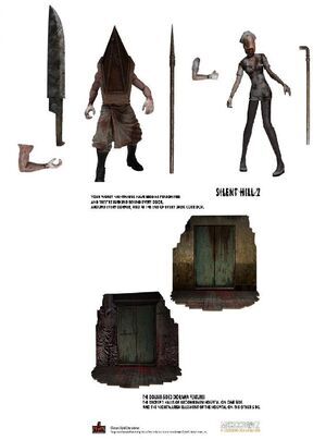 SILENT HILL 2 DELUXE BOX SET 2 FIGURAS 15 CM SILENT HILL 5 POINTS