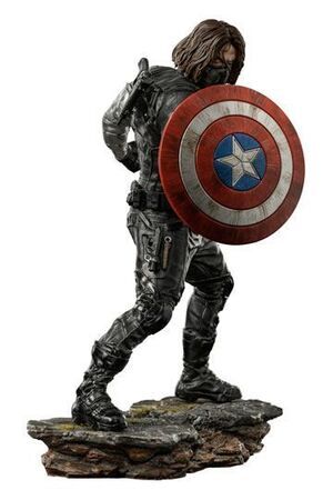 THE INFINITY SAGA ESTATUA BDS ART SCALE 1/10 WINTER SOLDIER 20 CM