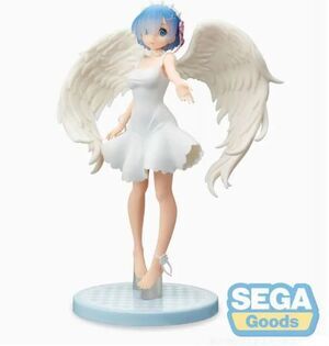 RE:ZERO SLIAW SPM FIG 21 CM REM DEMON ANGEL VER