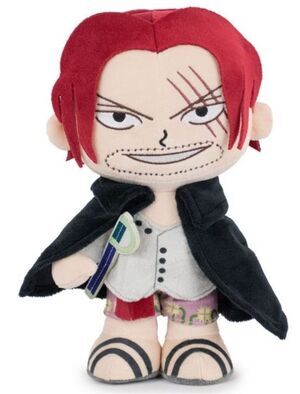 ONE PIECE PELUCHE SHANKS 30CM