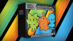 POKEMON JCC CAJA DE ENTRENADOR LITE ESCARLATA Y PRPURA: EVOLUCIONES EN PALDEA