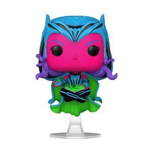 WANDAVISION FIG 9 CM SCARLET WITCH (BLACKLIGHT) POP! VINILO F-823