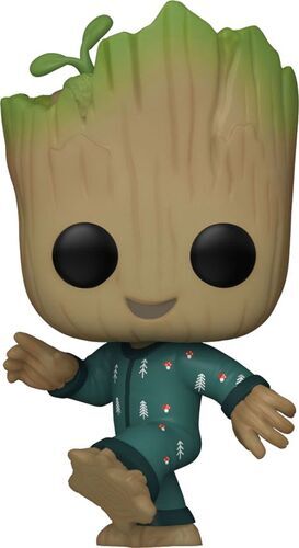 YO SOY GROOT POP! VINYL FIGURA GROOT PJS BAILANDO 9 CM