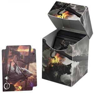 MAGIC EL SEOR DE LOS ANILLOS CAJA DE MAZO DECK BOX ULTRA PRO SAURON NEGRO 