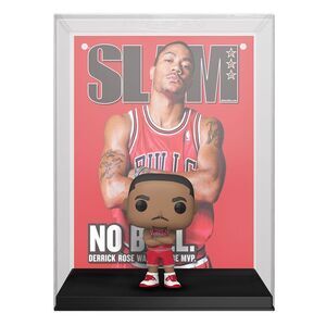 NBA COVER POP! BASKETBALL VINYL FIGURA DERRICK ROSE (SLAM MAGAZIN) 9 CM