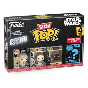 STAR WARS PACK DE 4 FIGURAS BITTY POP! VINYL LUKE 2;5 CM