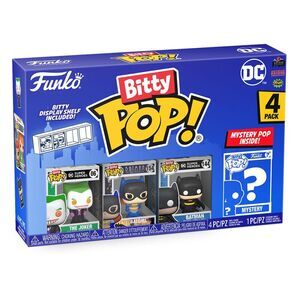 DC PACK DE 4 FIGURAS BITTY POP! VINYL THE JOKER 2;5 CM