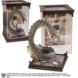 HARRY POTTER ESTATUA BASILISK 19 CM MAGICAL CREATURES                      