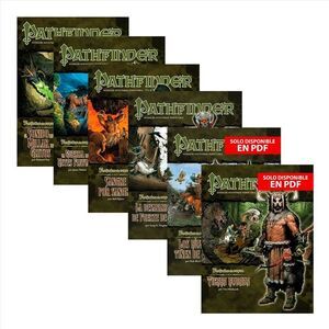 PATHFINDER JDR 1ED: PACK DE 6 LIBROS: DE LA SENDA FORJADOR DE REYES (MIX F�SICO Y PDF)
